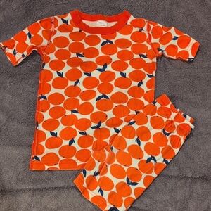 Hanna Andersson Orange Kids Pajamas